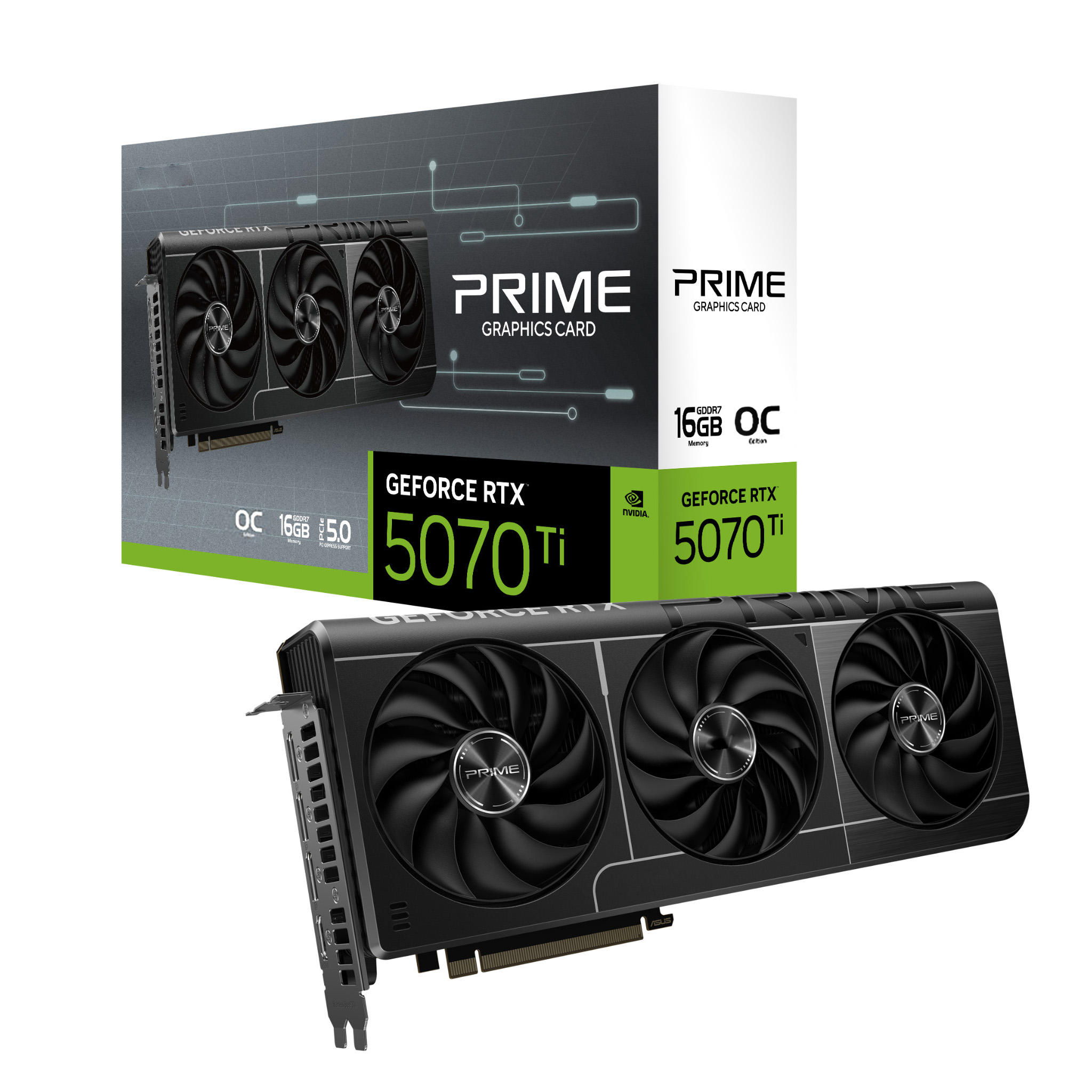 Triple Fan Gaming Graphics Card 16Gb - Nova Placa de Vídeo PRIME GeForce