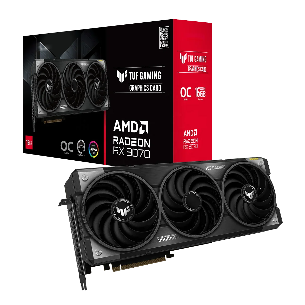 Triple Fan Gaming Graphics Card 16Gb - Placa de Vídeo para Jogos de